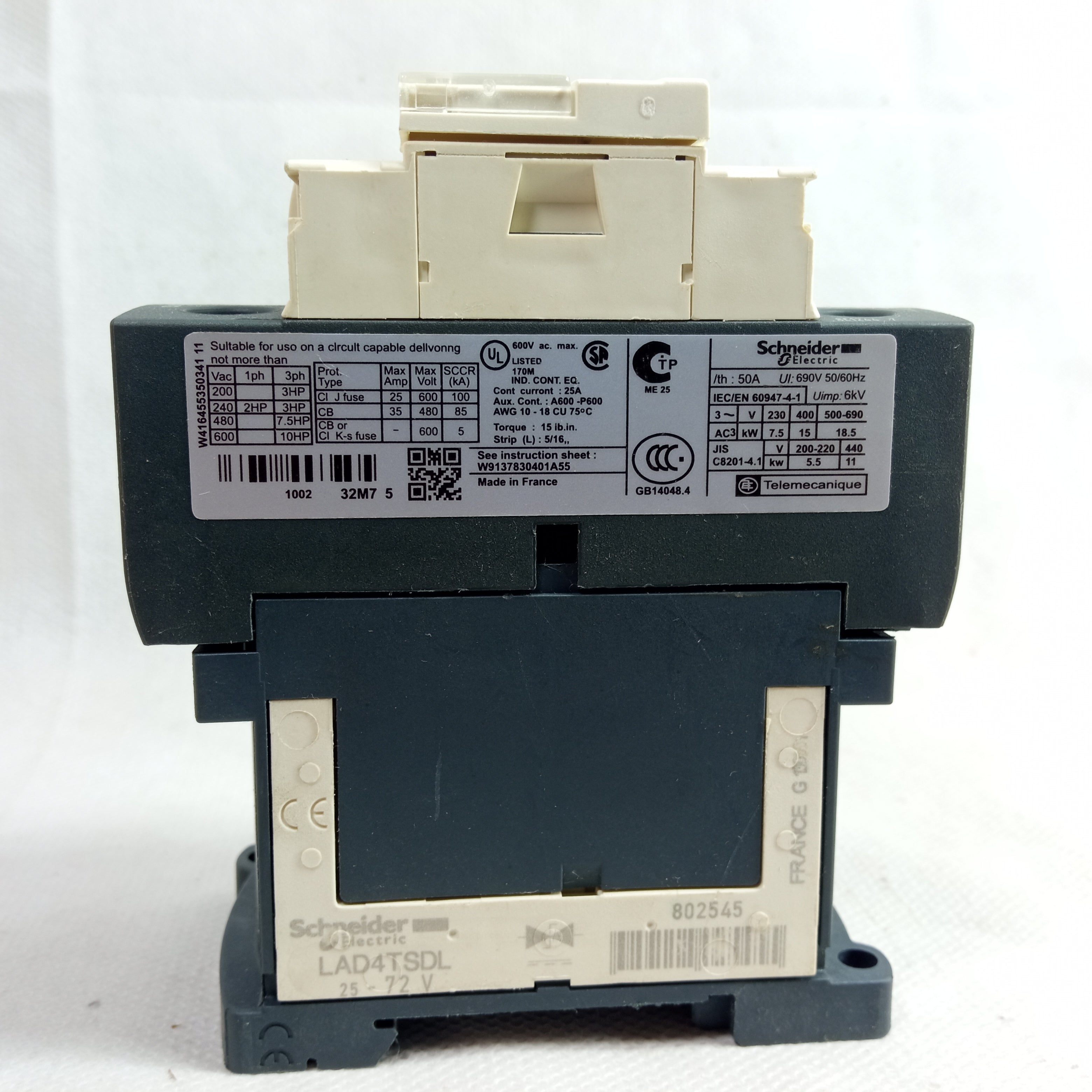 Schneider LC1D32 Power Contactor (Lot) in Pakistan