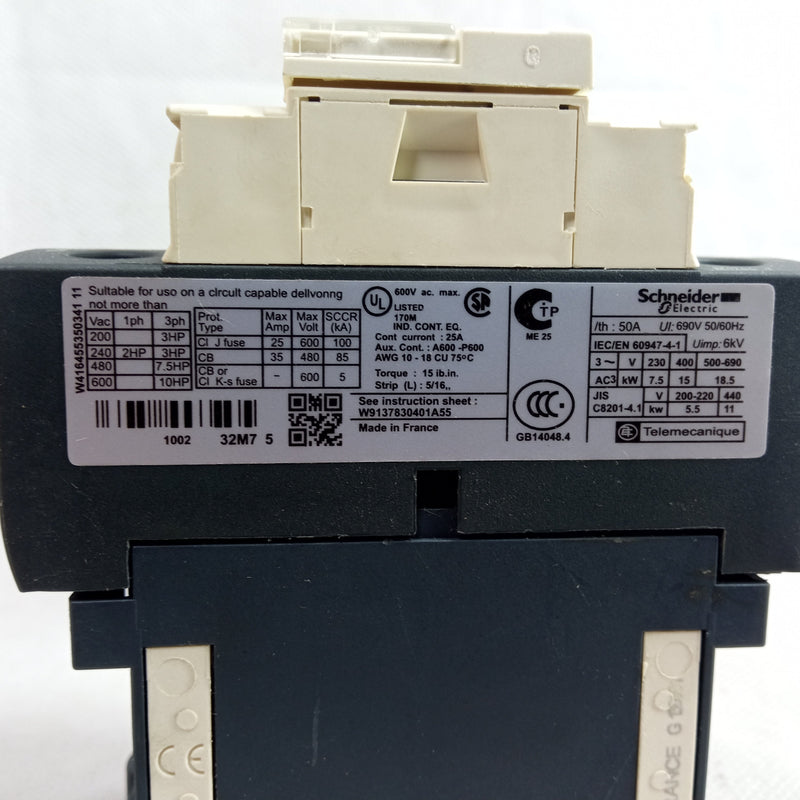 Schneider LC1D32 Power Contactor (Lot) in Pakistan