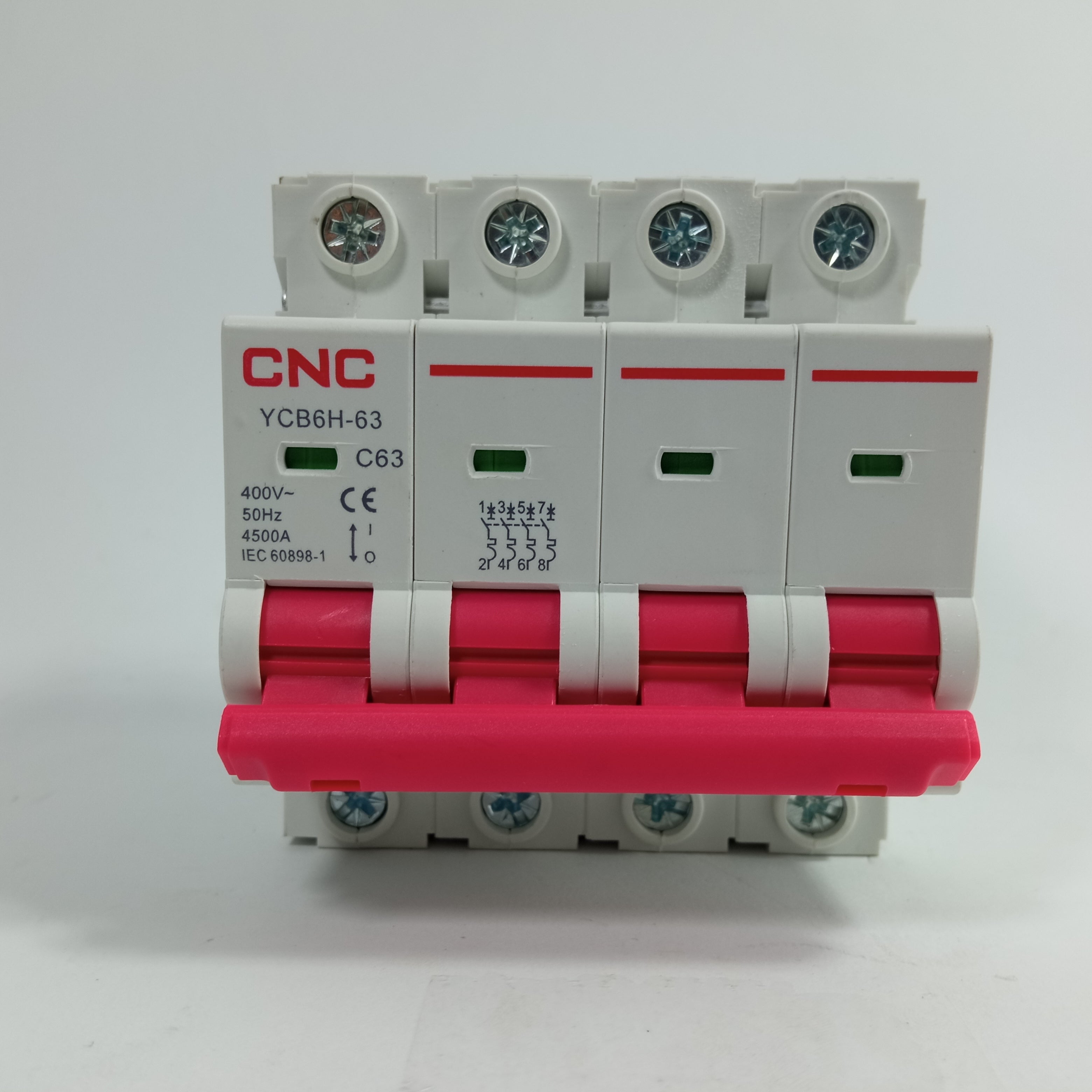 CNC ELECTRIC  YCB6H-63 MCB –  4500A 400V AC Circuit Breaker in Pakistan