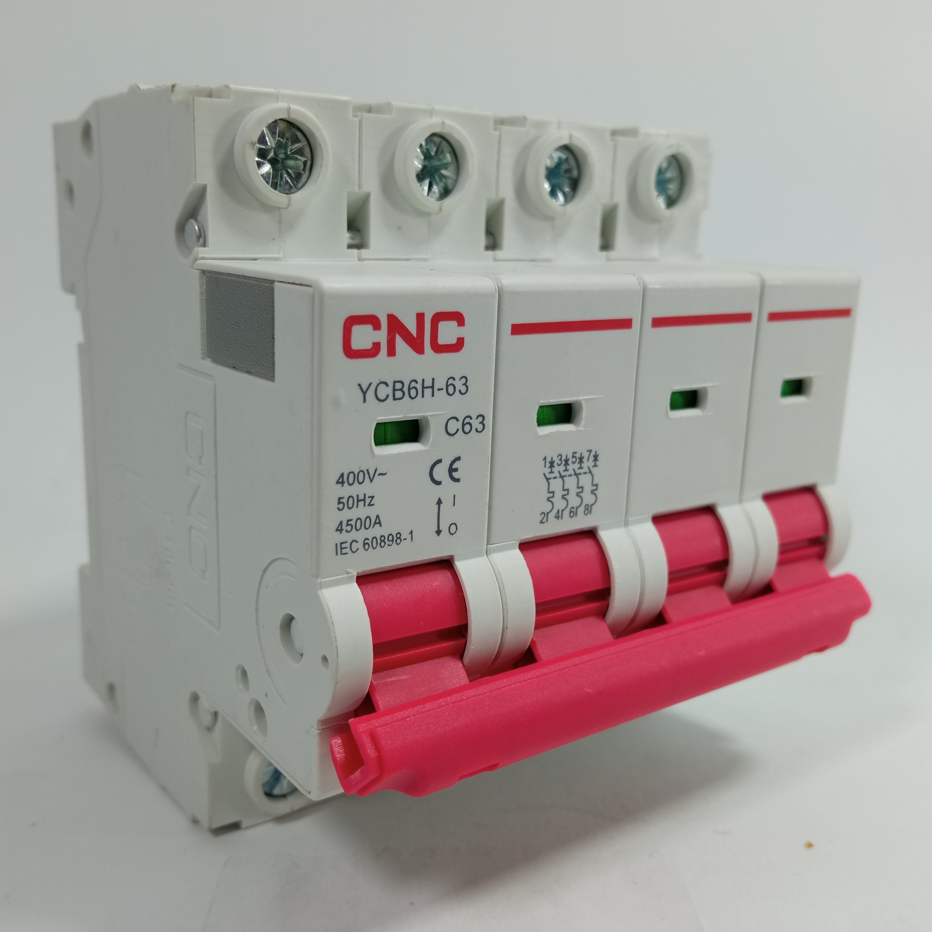 CNC ELECTRIC  YCB6H-63 MCB –  4500A 400V AC Circuit Breaker in Pakistan