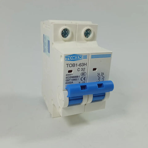 TOMZN TOB1-63H4P 2P C Type AC Mini Circuit Breaker in Pakistan