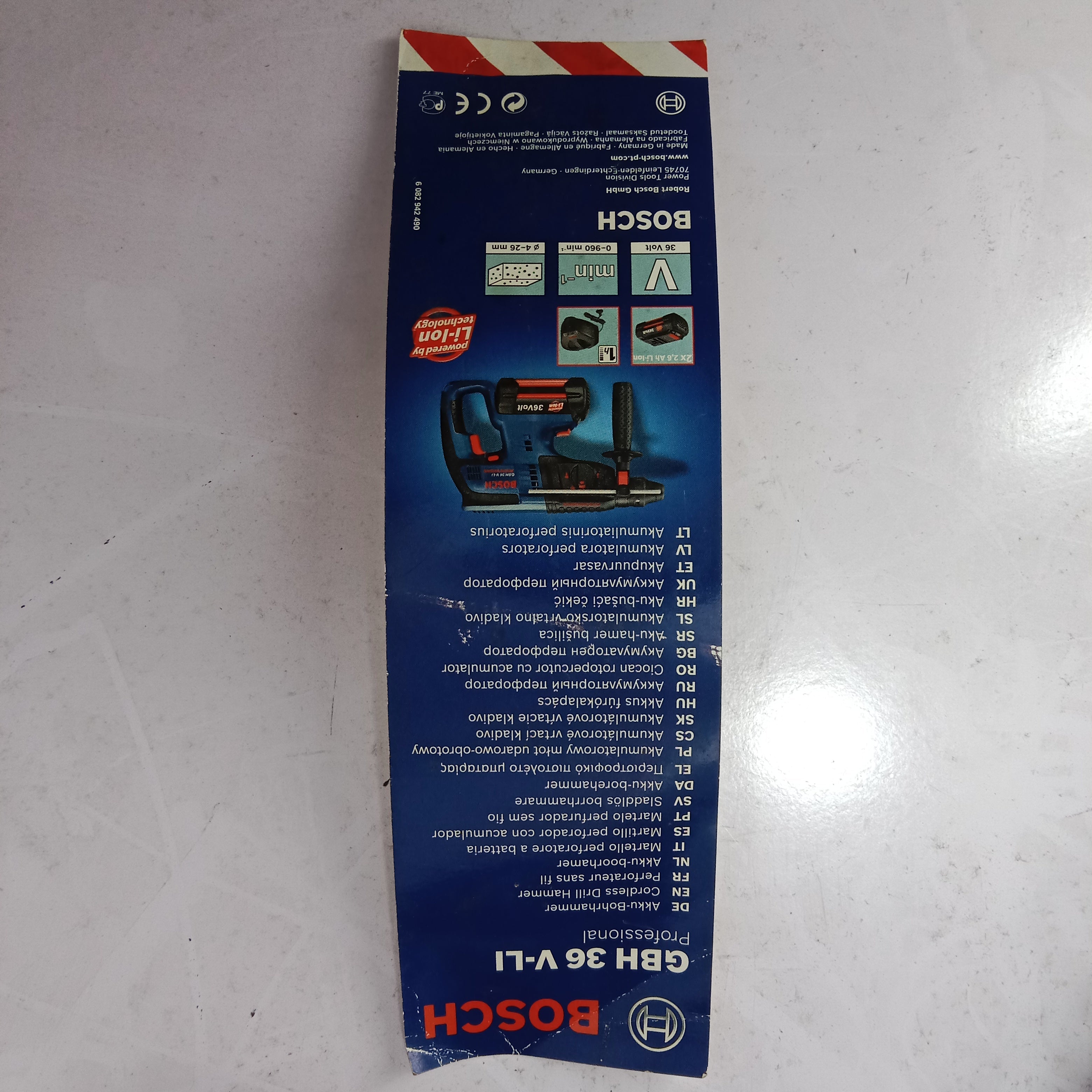 BOSCH GBH 36 V-LI Professional Hammer Drill Machine in Pakistan