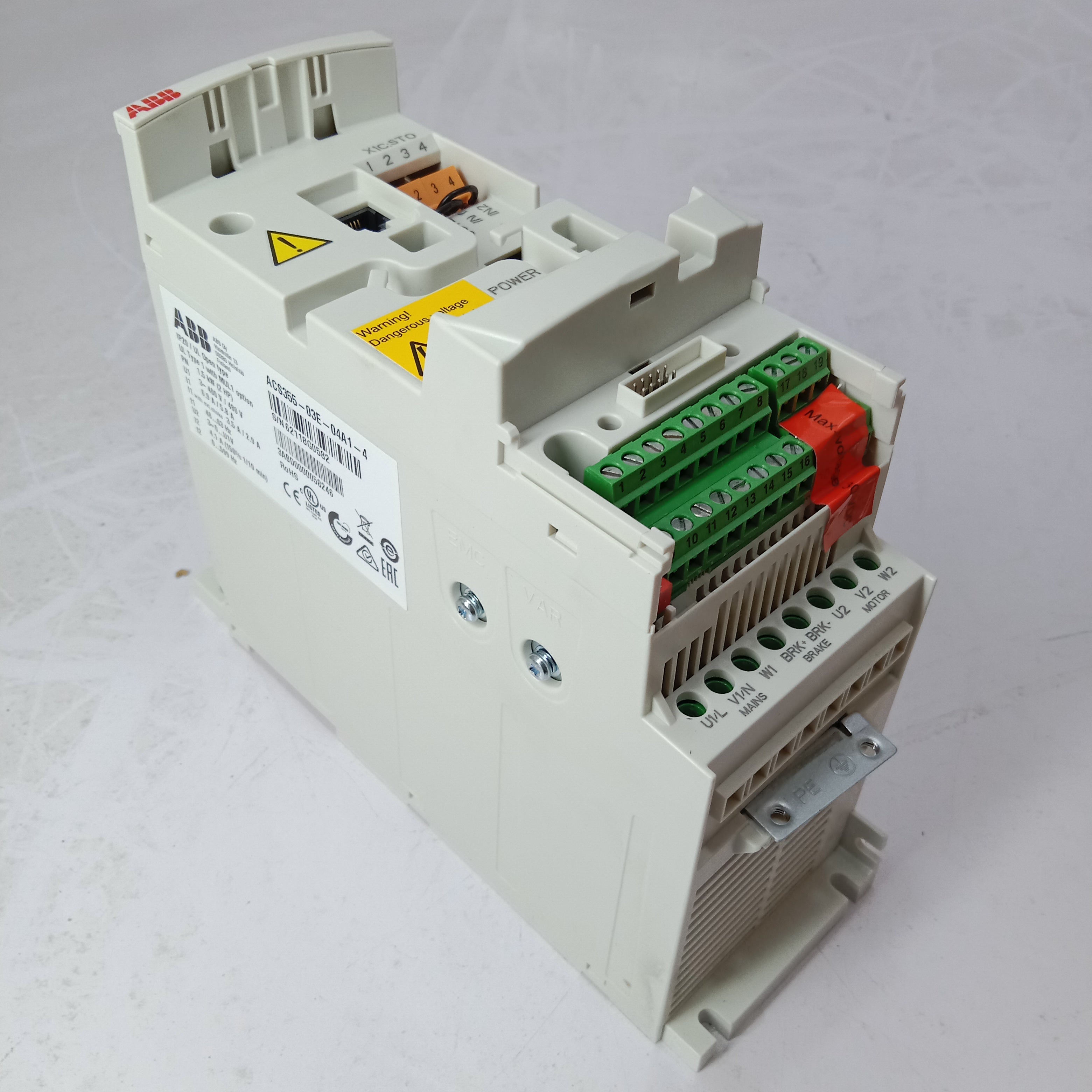 ABB ACS355-03E-04A1-4 1.5KW DRIVE in Pakistan