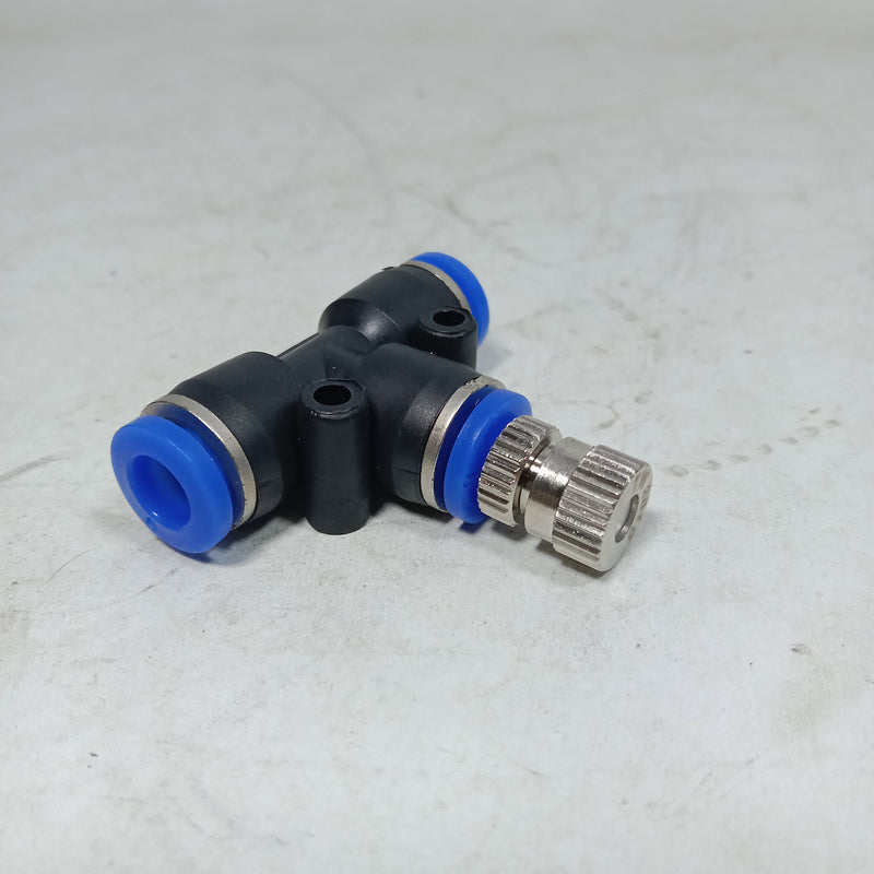 Pneumatic T Connector + Misting Nozzle 6 mm in Pakistan