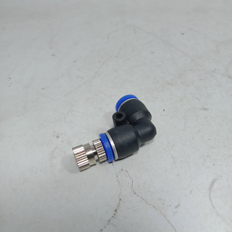 Pneumatic  Elbow + Misting Nozzle 6 mm in Pakistan