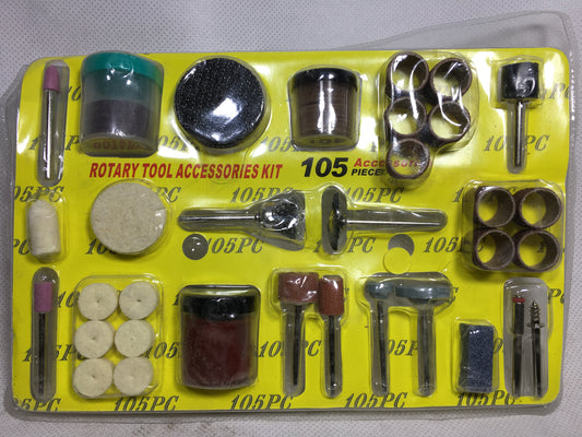 105 PCS Mini Drill Machine Accessories Rotary Tool Kit in Pakistan