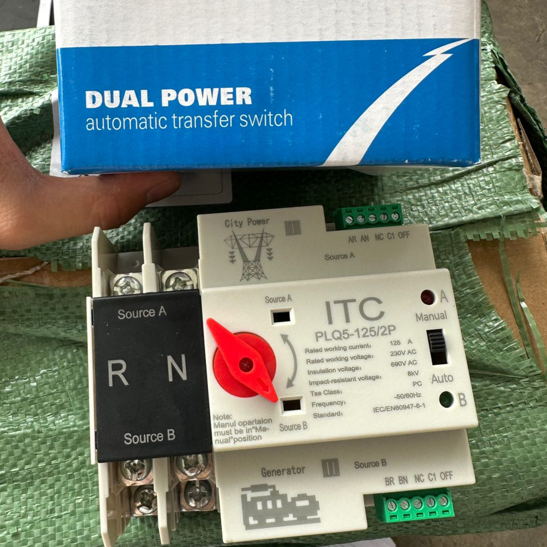 ITC PLQ5-125/2P Dual Power Automatic Transfer Switch
