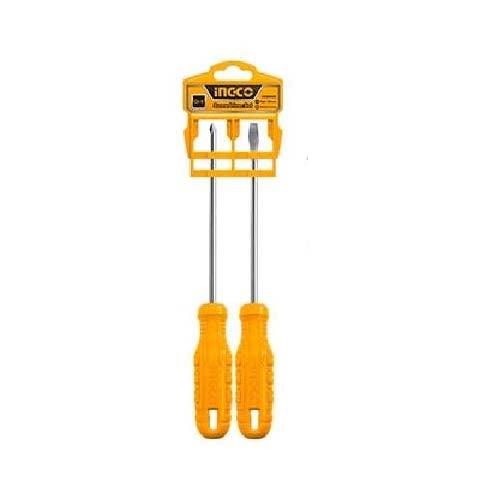 Ingco 2 Pcs screwdriver set HKSD0258 in Pakistan - industryparts.pk