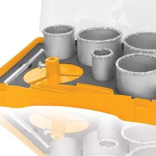 Ingco 7PCS CARBIDE GRITTED HOLE SAW SET AKCH0071 in Pakistan - industryparts.pk
