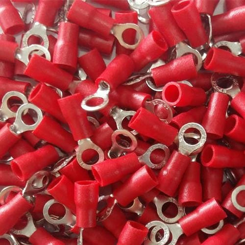 Insulated Ring Type Cable Lugs O Type Thimble 100Pcs in One Pack in Pakistan