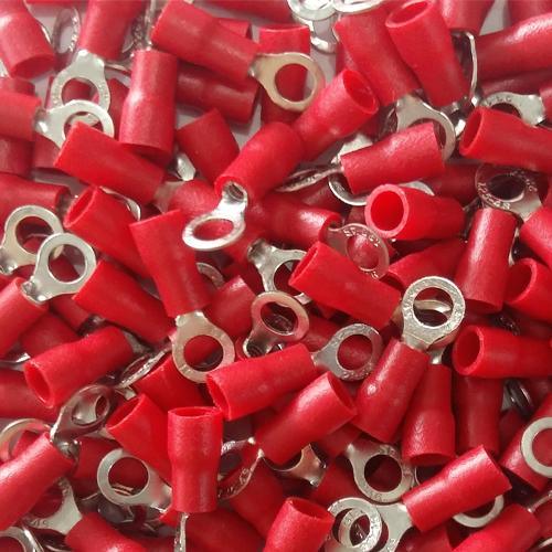Insulated Ring Type Cable Lugs O Type Thimble 100Pcs in One Pack in Pakistan - industryparts.pk