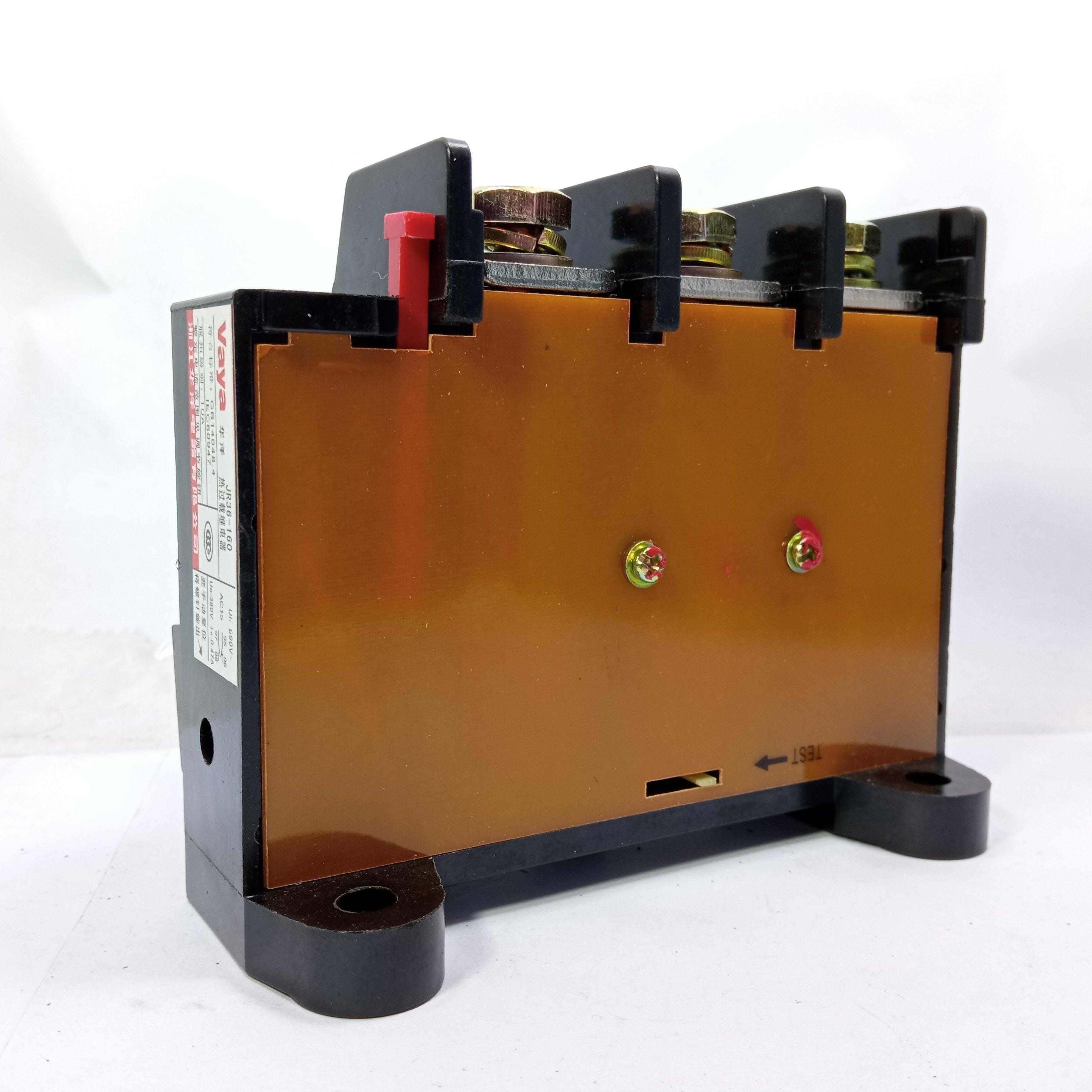 JR36-160 53-85A Relays 3 Phase 1 NO 1 NC Motor Protector Electric Thermal Overload Accessory Power Relay - industryparts.pk