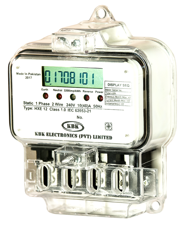 KBK Single Phase Energy Meter in Pakistan