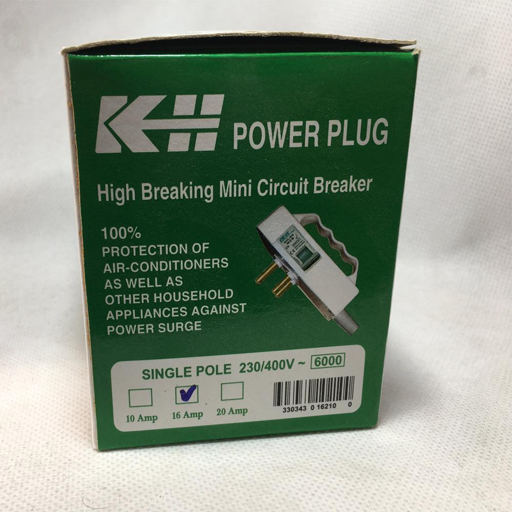 KH Power Plug With Circuit Breaker For Air Conditioner in Pakistan - industryparts.pk