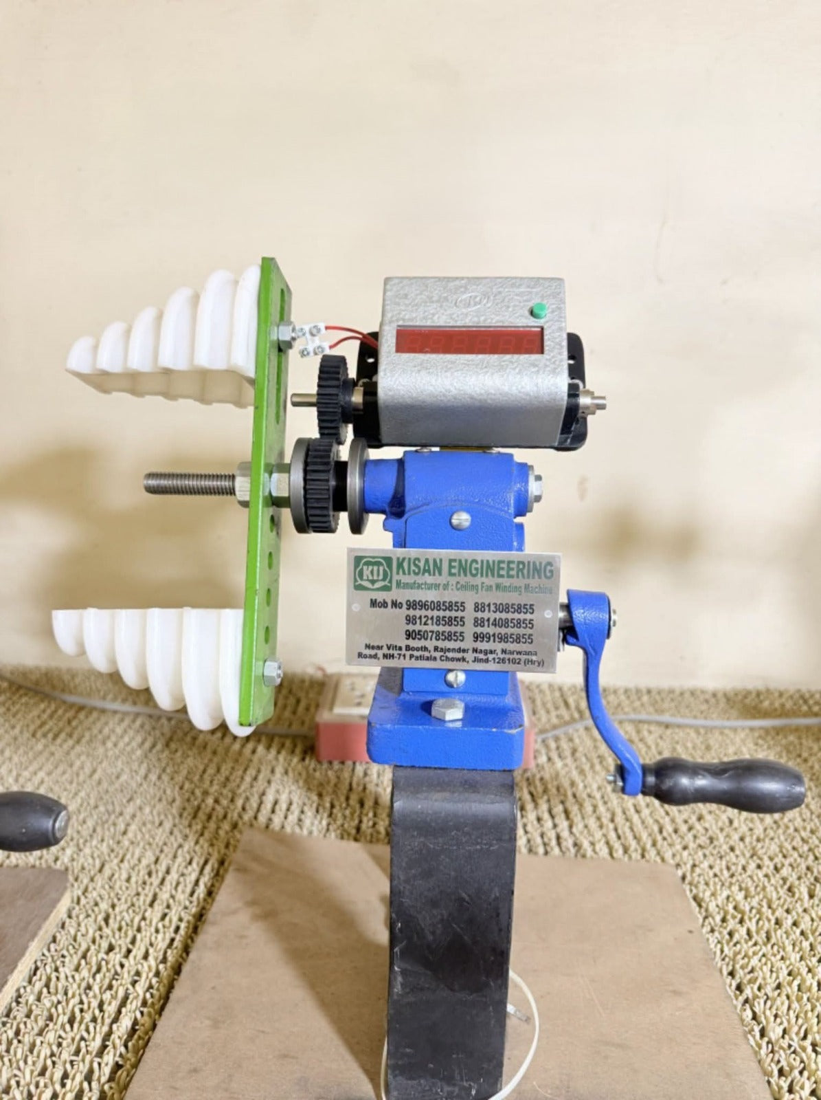 KISAN ENGINEERING HAND OPERATED COIL WINDING MACHINE in Pakistan