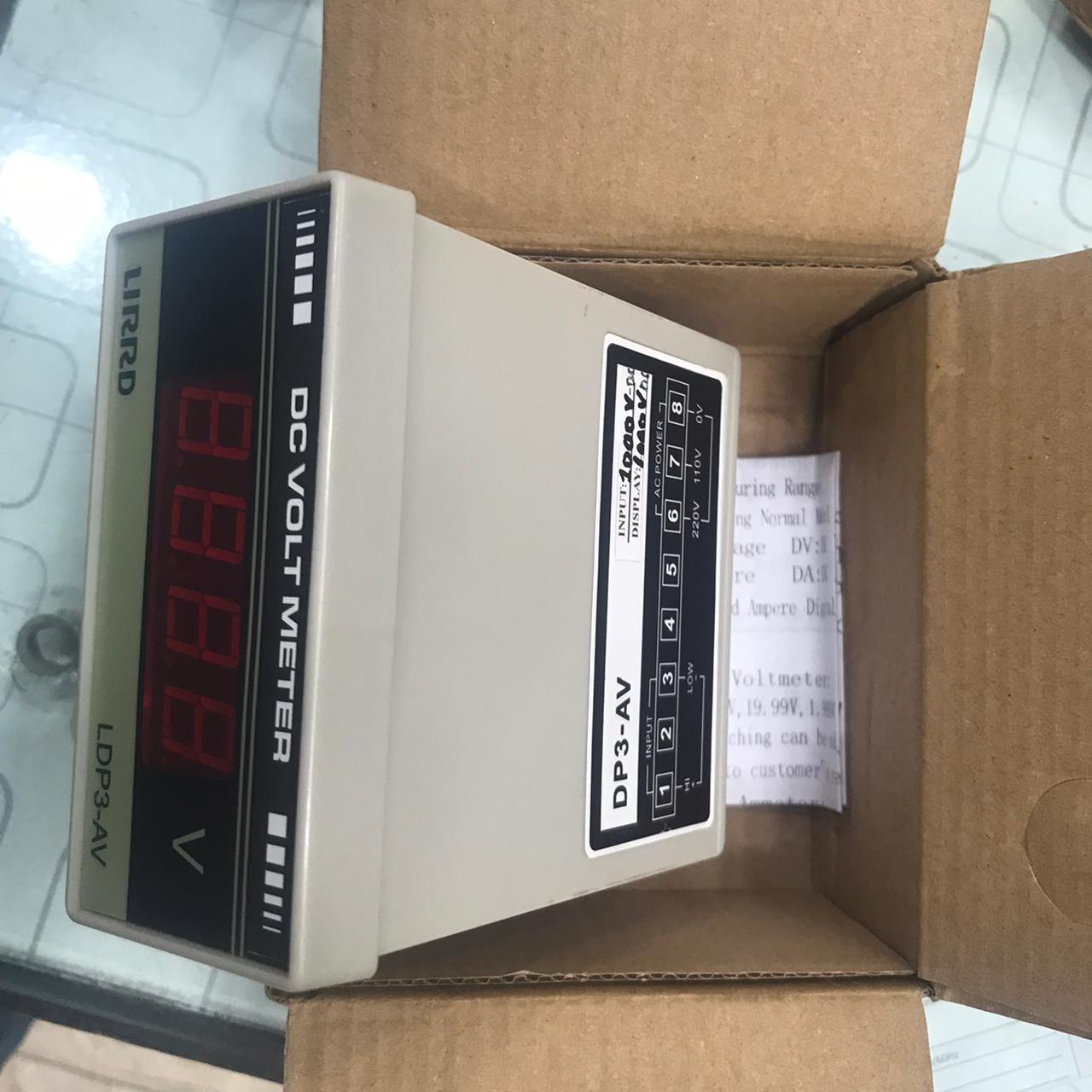 LIRRD Digital DC Voltmeter LDP3-AV in Pakistan - industryparts.pk