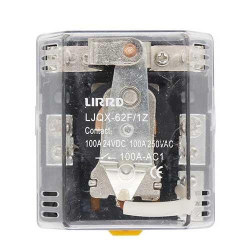 LIRRD Power Relay LJQX-62F-1Z/100A Relay/Close type Relay 24V - industryparts.pk