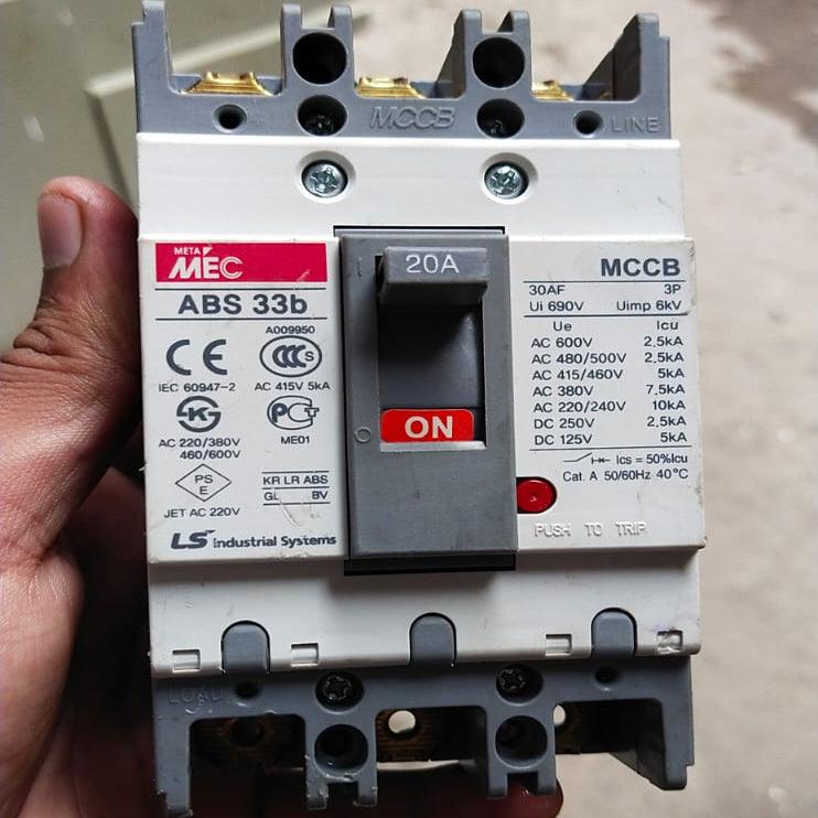 LS Low Voltage Circuit Breaker ABS 33b 3P in Pakistan