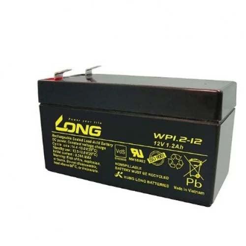 Long Lead-Acid Battery 12V 1.2AH - industryparts.pk