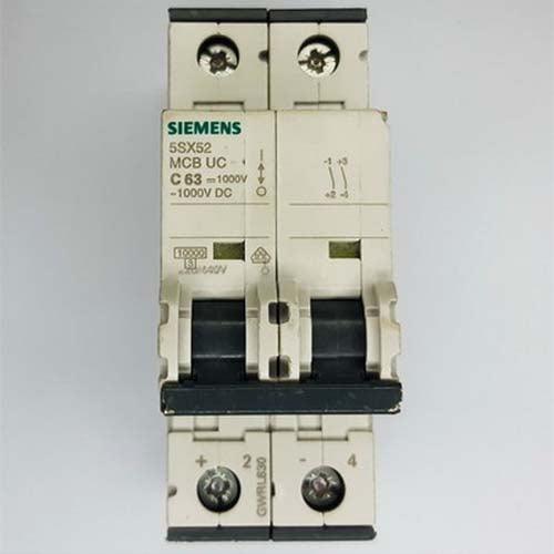 MCB Siemens 5SX52 C10 10A 2P 400-480V AC in Pakistan - industryparts.pk