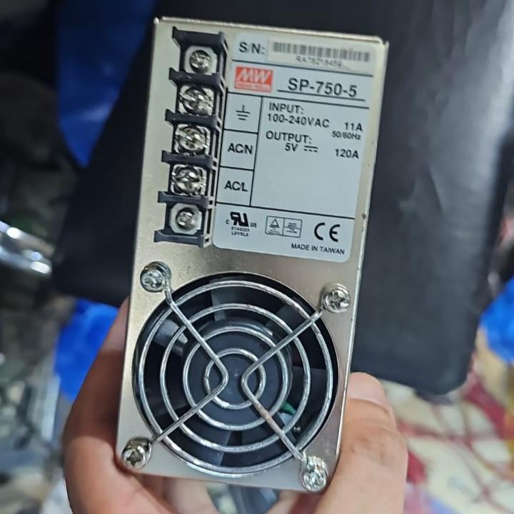 MEAN WELL SP-750-5, 5VDC 120.0A 600W POWER SUPPLY in Pakistan