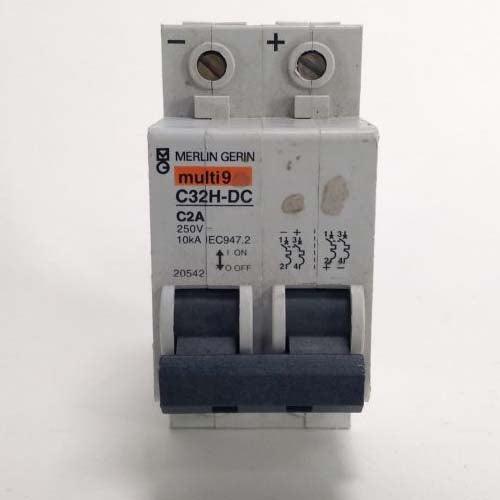 MERLIN GERIN MCB 250V DC MULTI9 C16A C32H-DC 2P in Pakistan - industryparts.pk