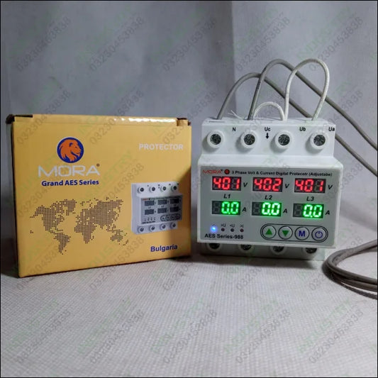 MR-FVA Adjustable 3-Phase Voltage & Phase Sequence Monitoring Relay