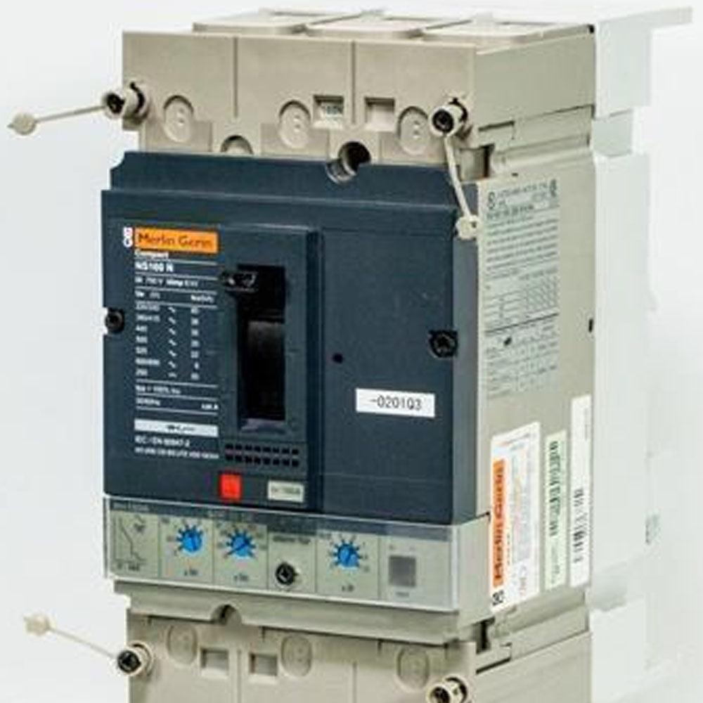 Merlin Gerin Compact NS160N Low voltage switchgear Circuit Breaker in Lot condition - industryparts.pk