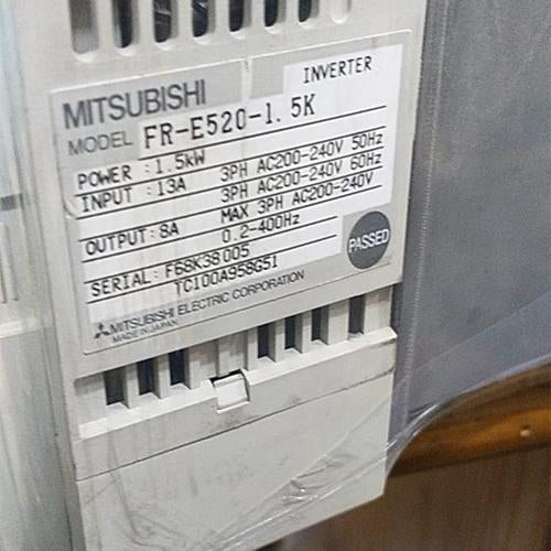 Mitsubishi Freqrol-E500 FR-E520-1.5K Inverter Drive - industryparts.pk