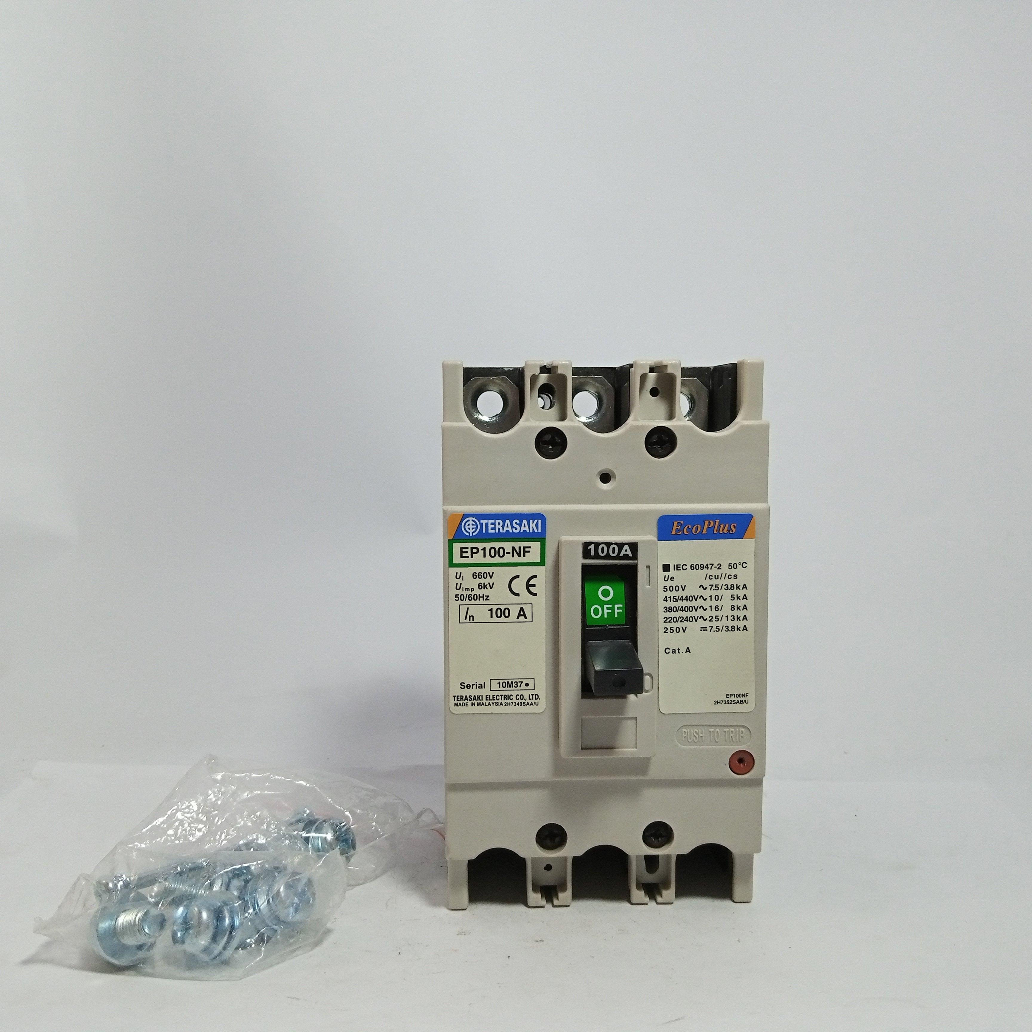 Moulded Case Circuit Breaker Ep100 NF MCCB Terasaki in Pakistan - industryparts.pk