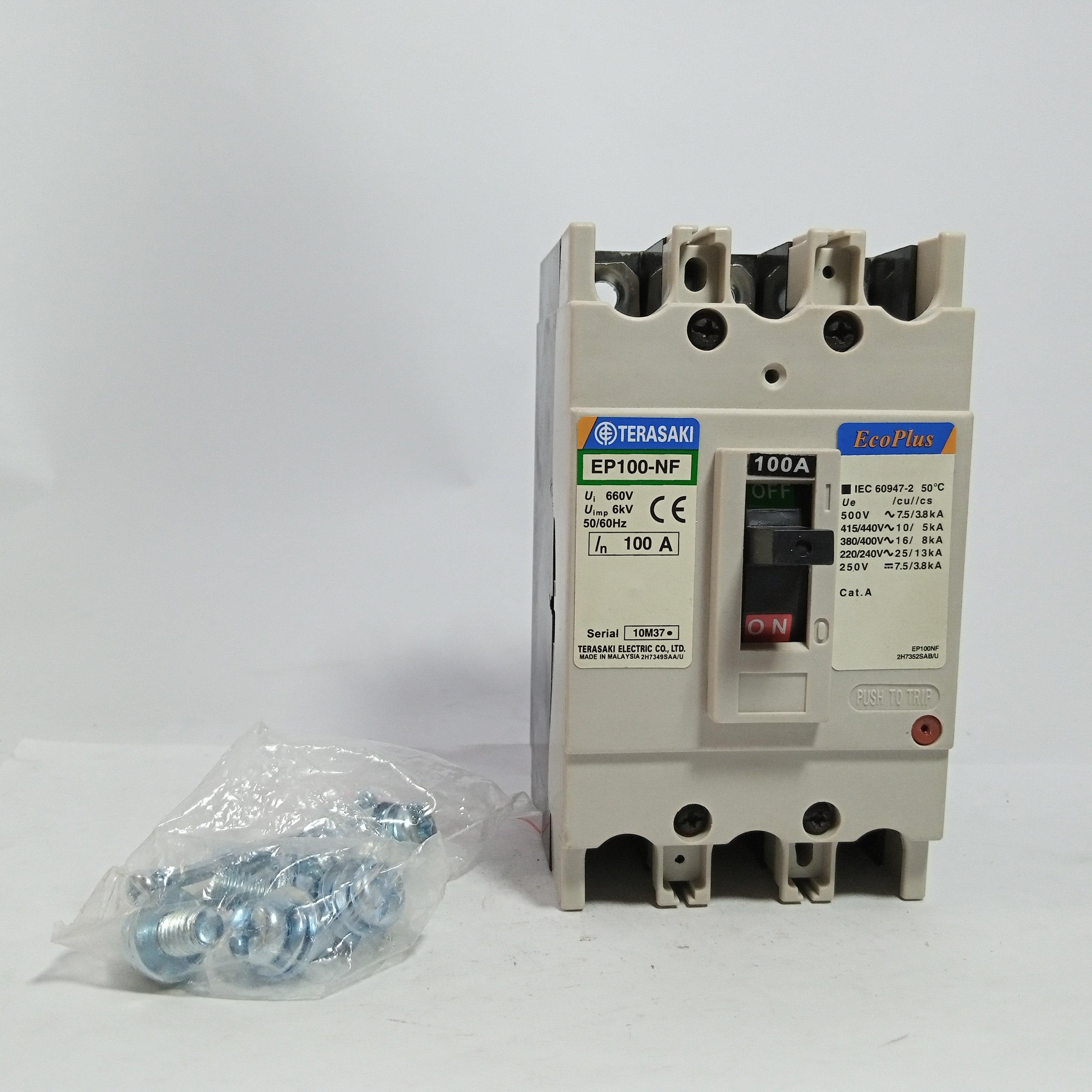 Moulded Case Circuit Breaker Ep100 NF MCCB Terasaki in Pakistan - industryparts.pk