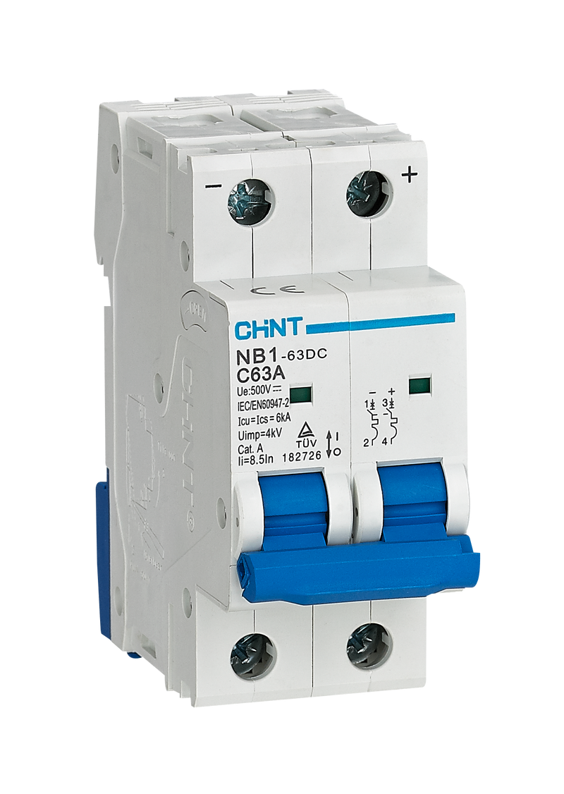 CHINT NB1-63DC 2 POLE Miniature Circuit Breaker in Pakistan