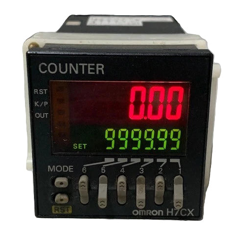 OMRON H7CX 6 DIGIT COUNTER, 100-240VAC 50/60Hz