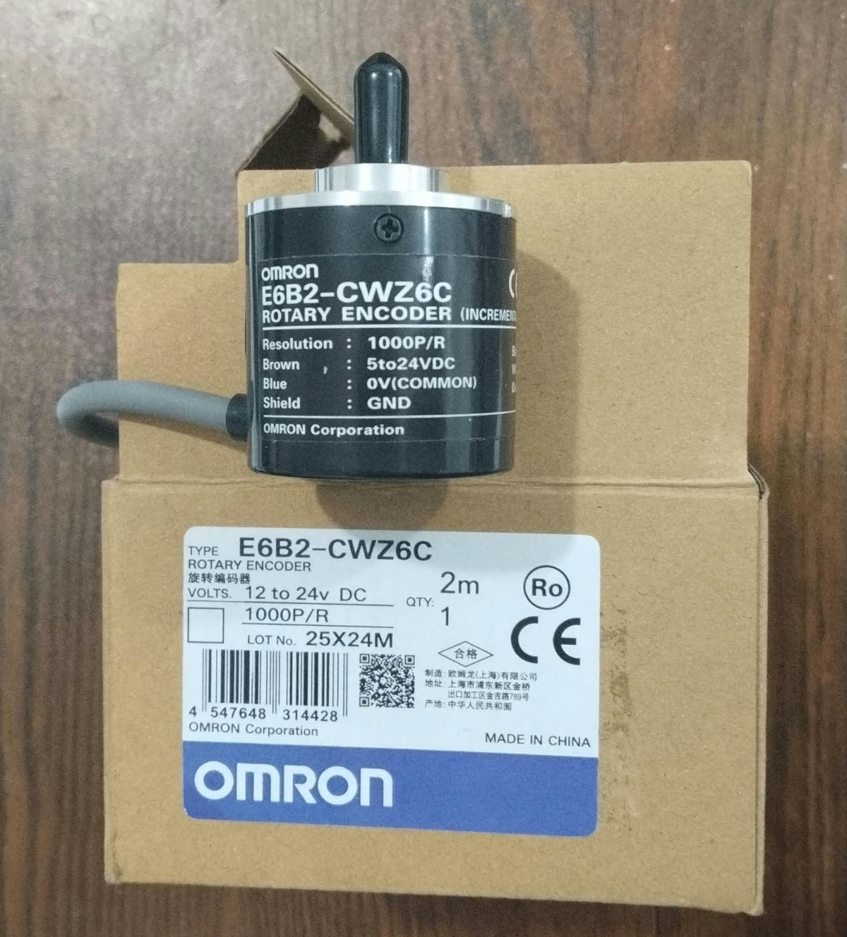 OMRON Rotary Encoder E6B2-CWZ6C 1000 P/R in Pakistan
