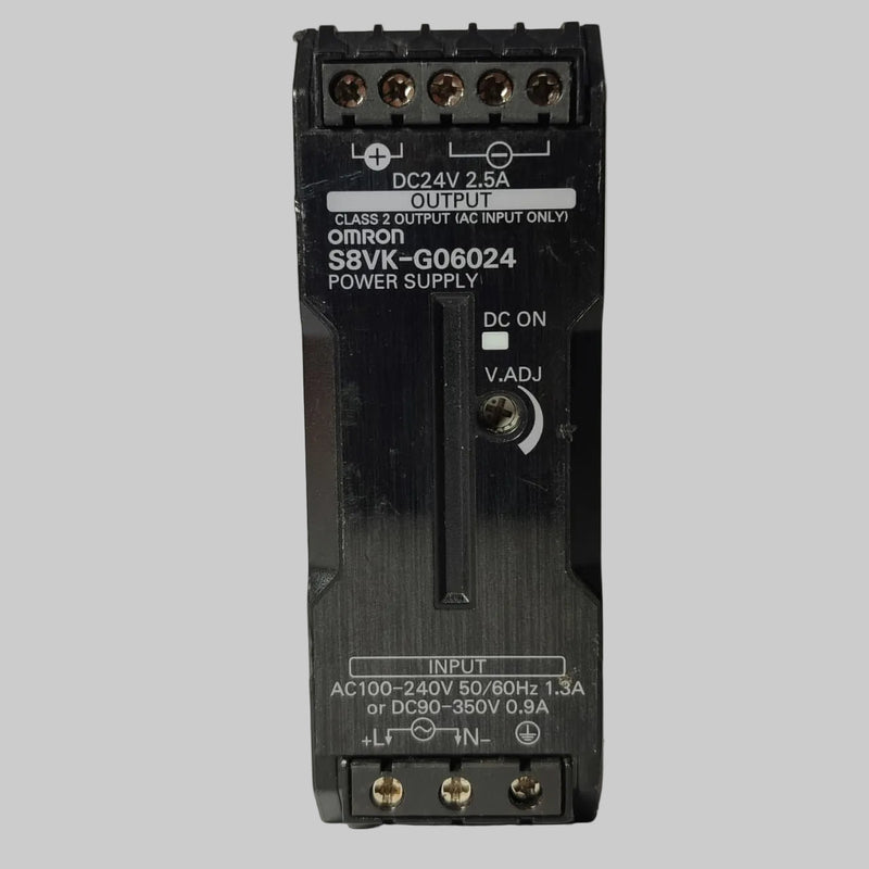 OMRON S8VK-G06024 24VDC 2.5A DIN Rail Power Supply in Pakistan