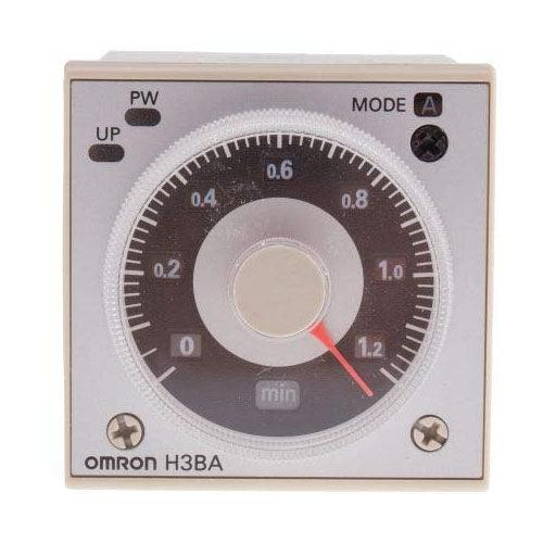 Omron Analog Timer H3BA-8 200 to 240V AC Timer Relay in Pakistan - industryparts.pk