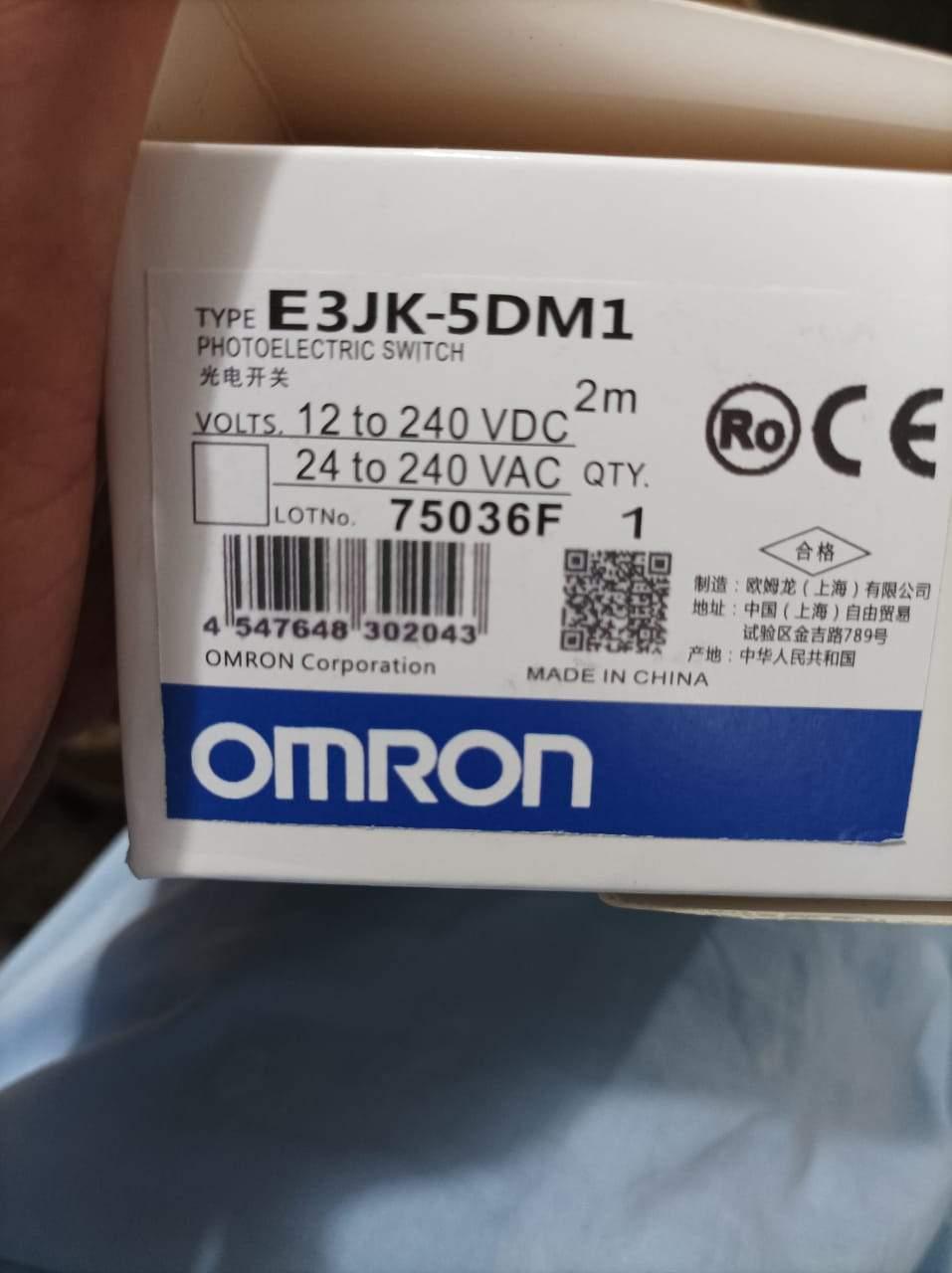Omron Beam Photoelectric Switch Sensor E3JK-5DM1 Lotted in Pakistan - industryparts.pk
