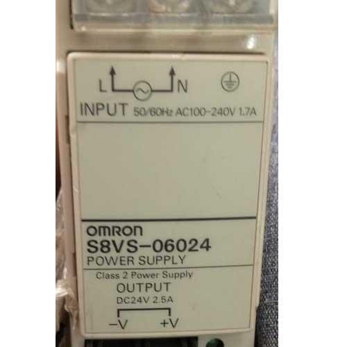 Omron S8VS Switch Mode DIN Rail Panel Mount Power Supply (Lot) - industryparts.pk