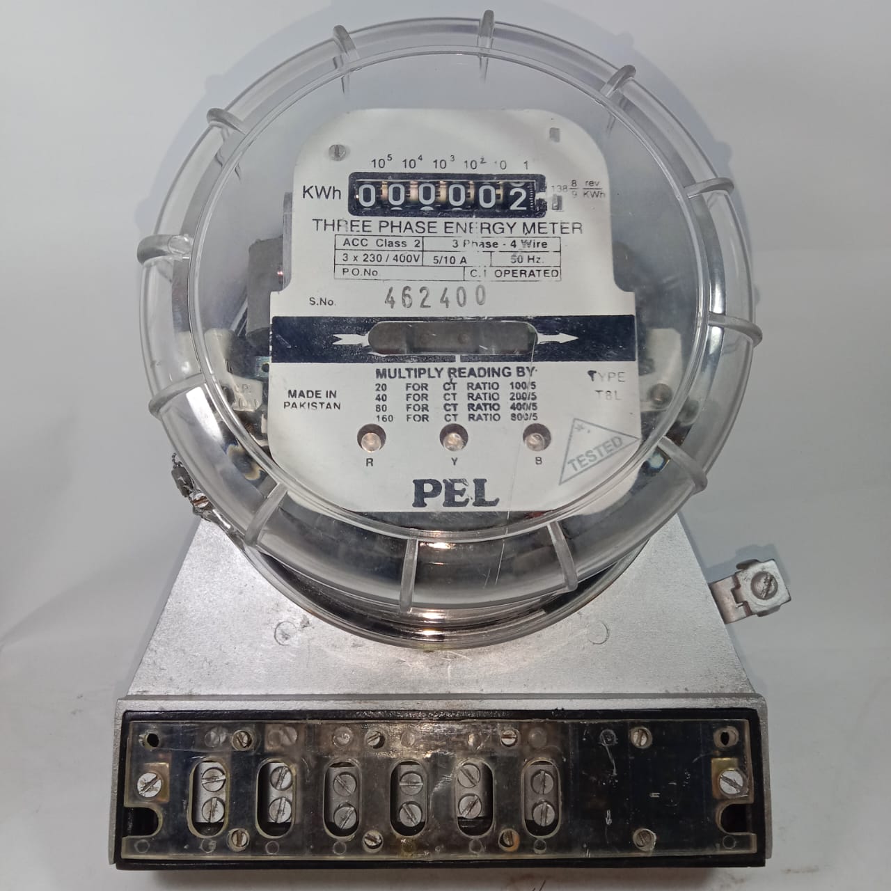 PEL Three-Phase Energy Meter in Pakistan