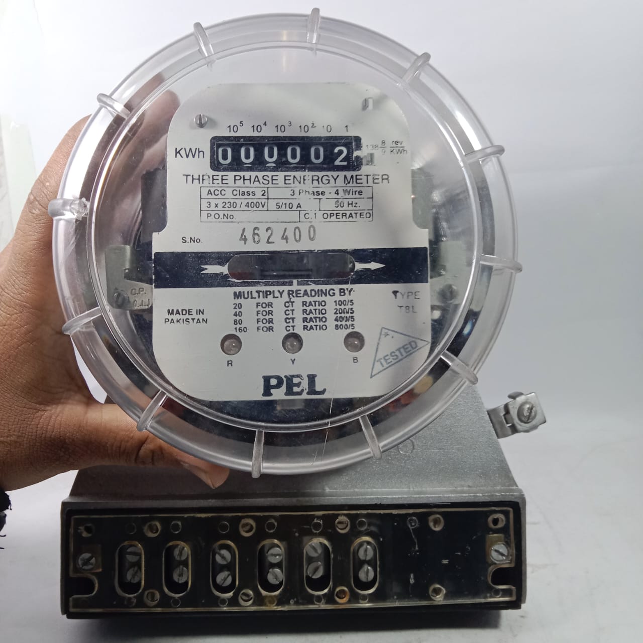 PEL Three-Phase Energy Meter in Pakistan