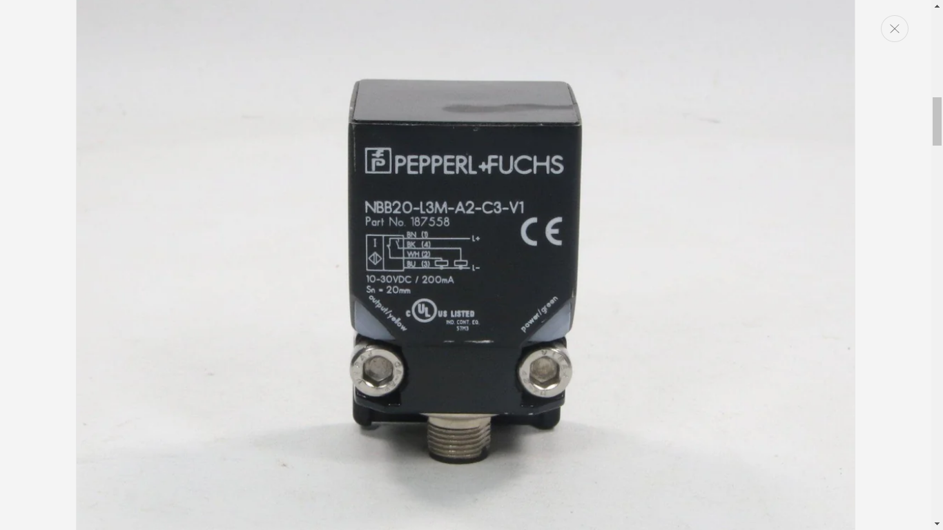 PEPPERL+FUCHS NBB20-L3M-A2-C3-V1 Proximity Sensor