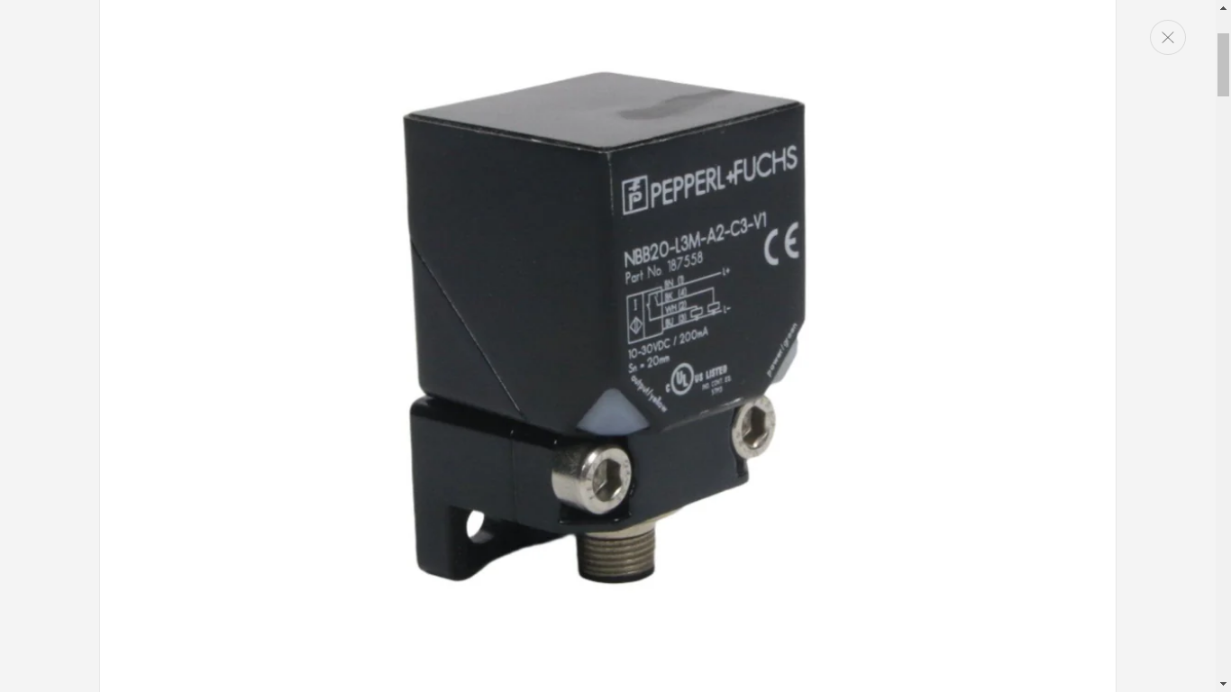 PEPPERL+FUCHS NBB20-L3M-A2-C3-V1 Proximity Sensor