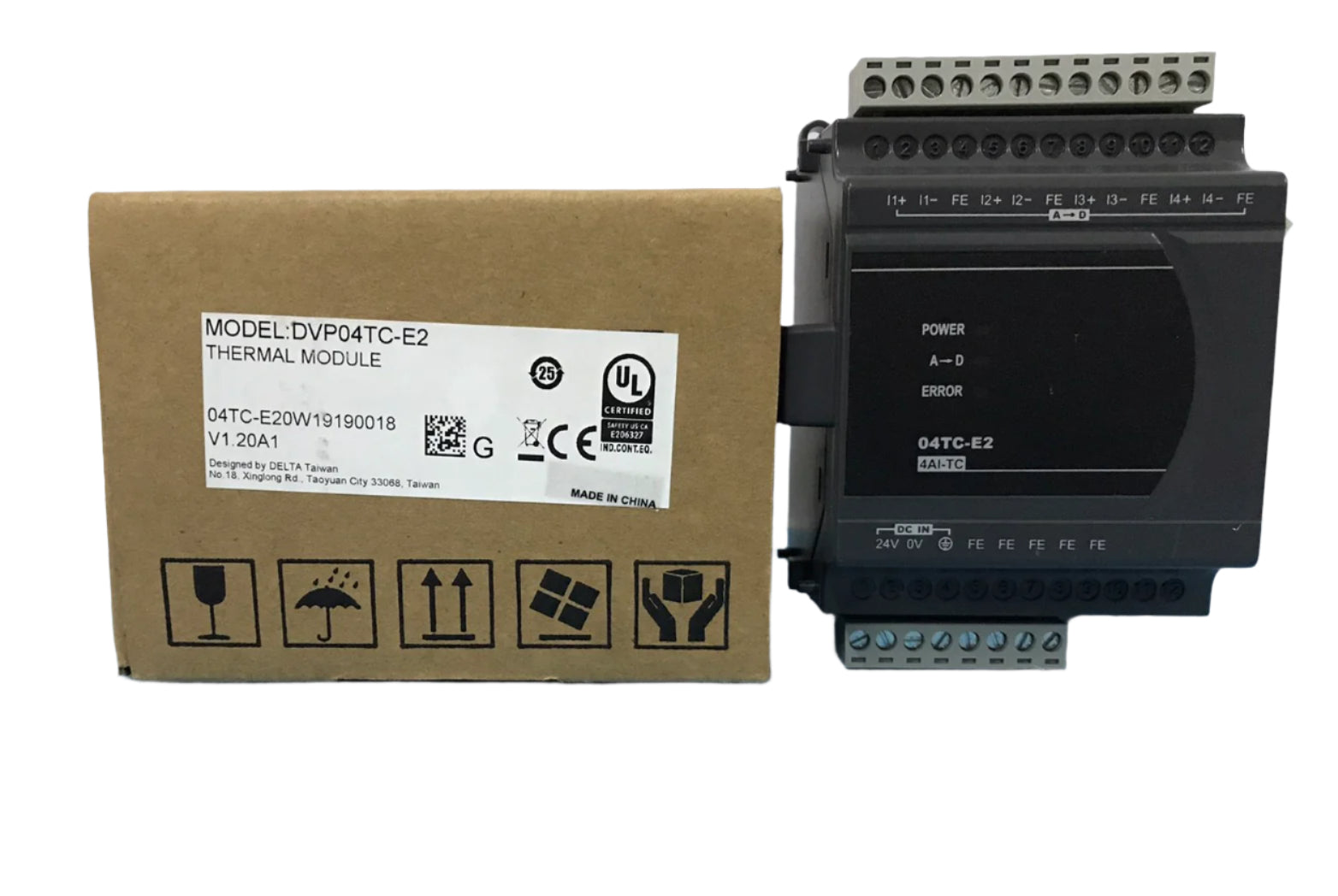 PLC DVP04TC-E2 Temperature Control Module