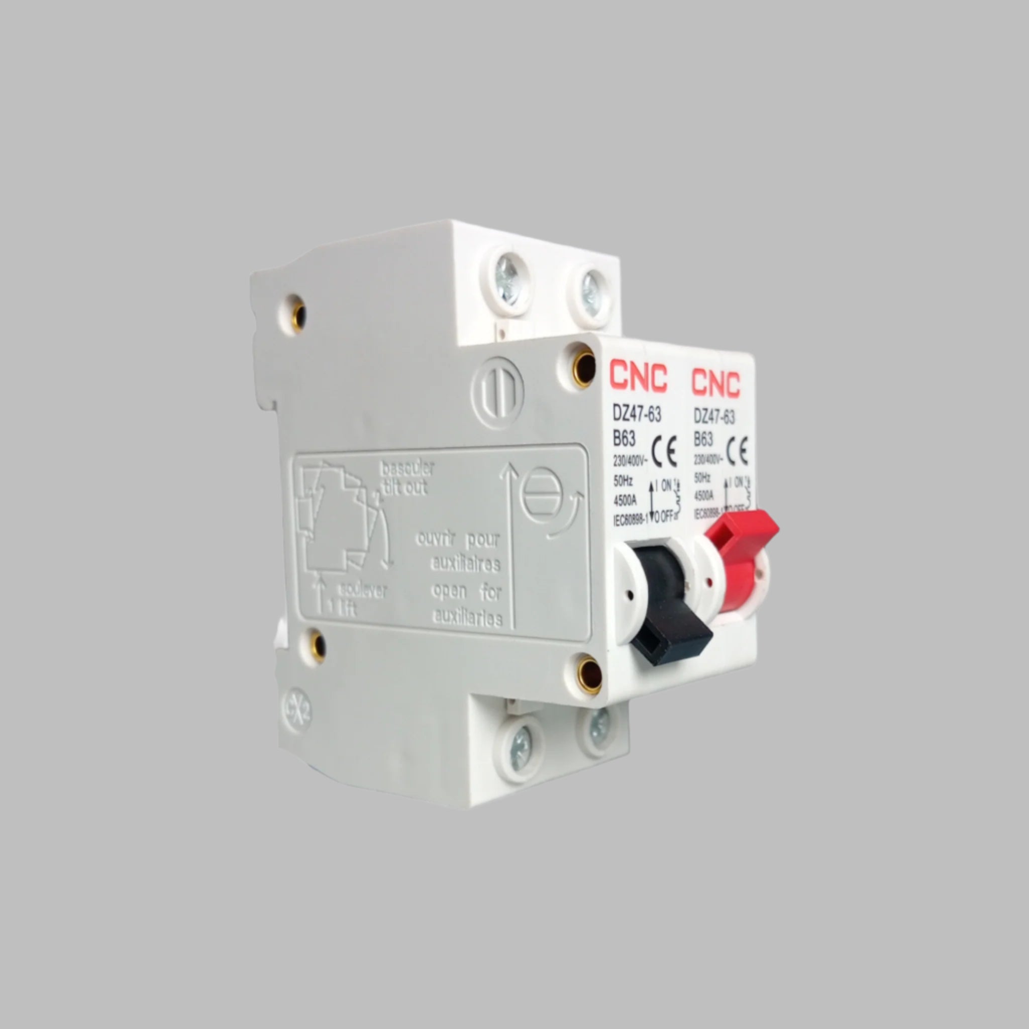 CNC DZ47-63 Manual Transfer Switch Circuit Breaker, Change Over in Pakistan