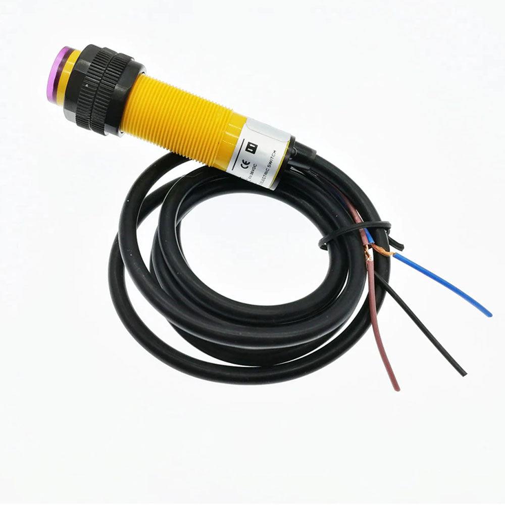 Photoelectric switch sensor E3F-DS10C4 diffuse type NPN NO dc 3 Wires transducer in Pakistan - industryparts.pk