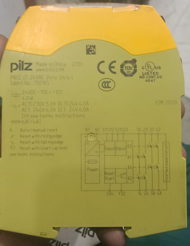 Pilz PNOZ s5 Emergency Safety Relay in Pakistan