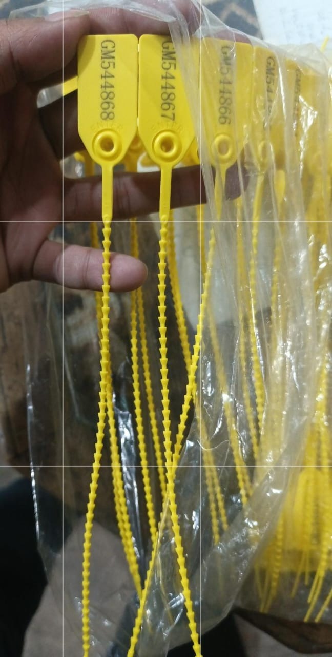 Plastic Safety Seals Numbered, Tag Zip Sealing Tie in Pakistan