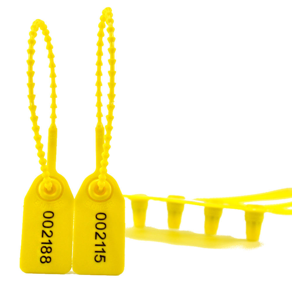 Plastic Safety Seals Numbered, Tag Zip Sealing Tie in Pakistan