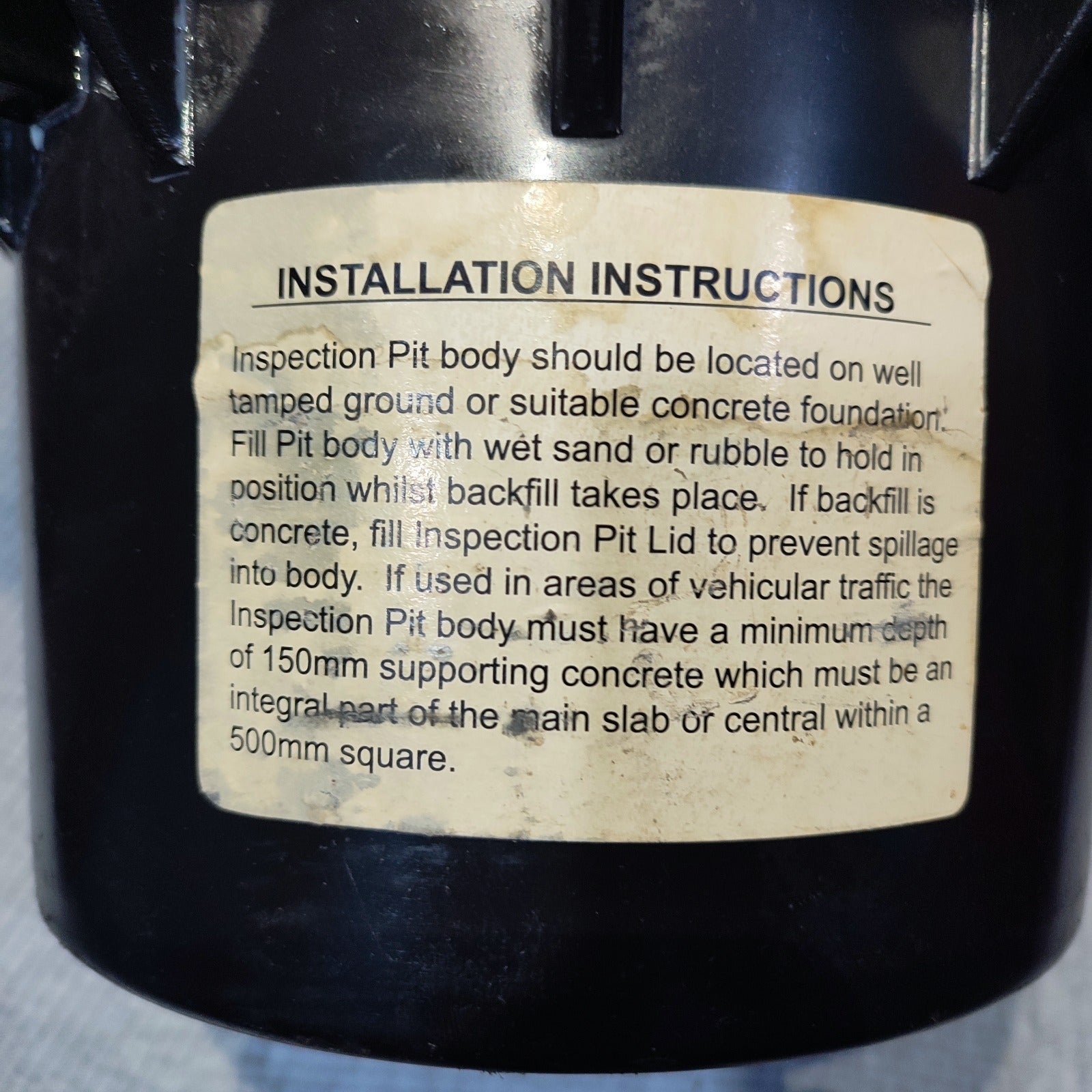 Plastic waterproof Electrical Earthing Pit in Pakistan