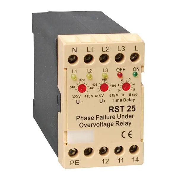RST 25 Phase Sequence Relay Electronic Voltage Protection in Pakistan - industryparts.pk